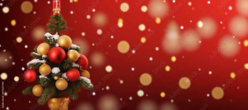 Christmas decoration concept
