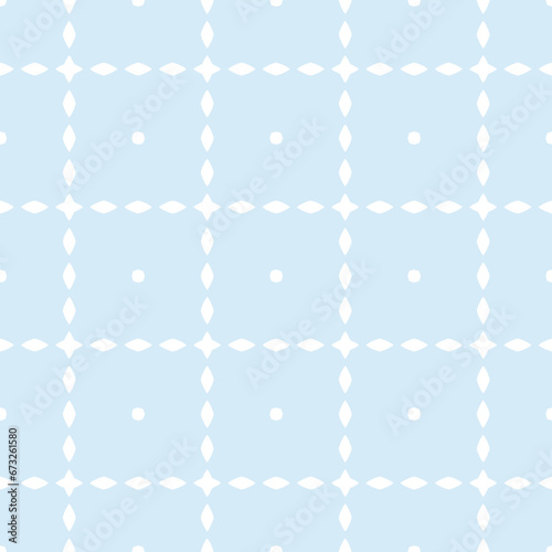 white stitch pattern with blue background