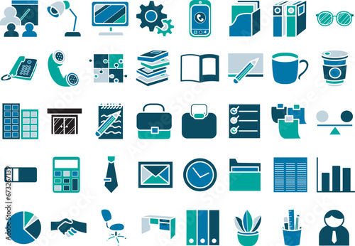 The theme of this icon set is Work.