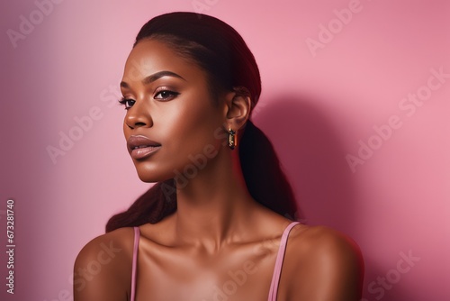beautiful young african woman with perfect skin in studio beautiful young african woman with perfect skin in studio beautiful young african woman posing in studio