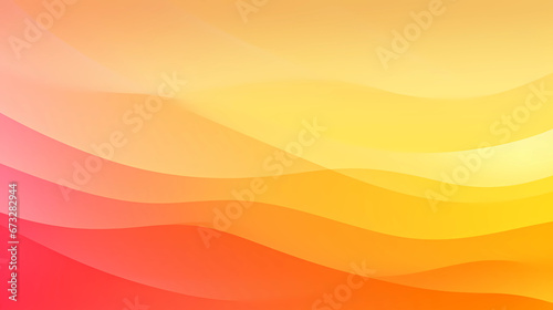 abstract orange sunset gradient background, wallpaper dynamic, red orange white wallpaper © Nadja