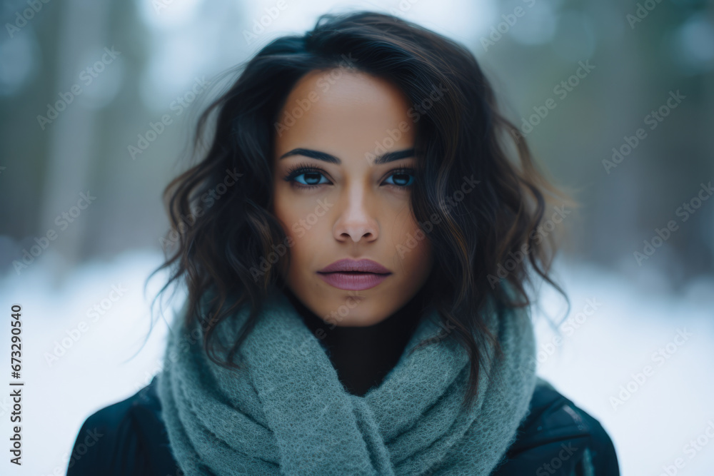 stock photo, a woman in 90's clothing