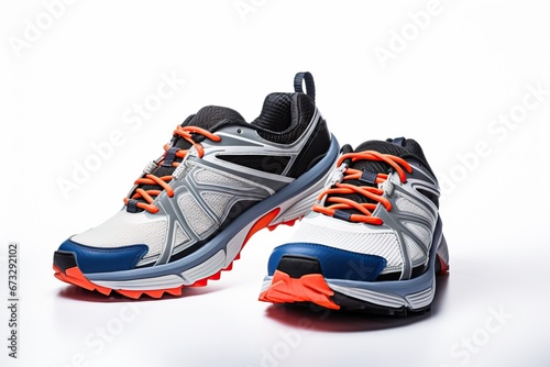 Running shoe isolated on white background