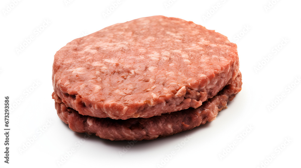 Beef patty, Double beef patty isolated on white background.. Beef patty, Double beef patty isolated on white background..