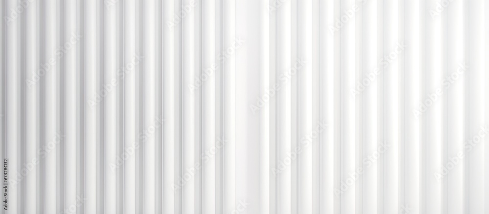 A wall that is white in color and has a vertical line to separate it - obrazy, fototapety, plakaty 