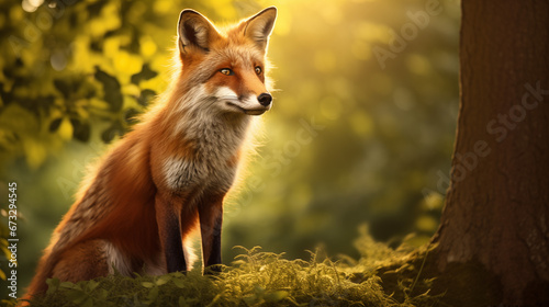 red fox in the wild © Shqyq