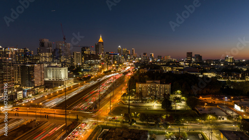 City View of Atlanta Skyline