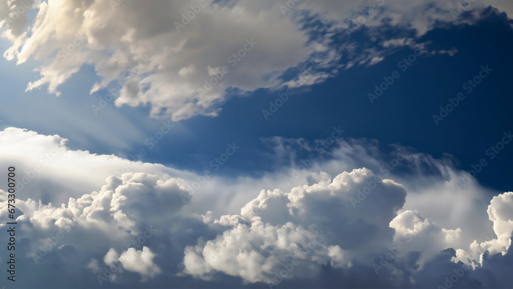 clouds background by  Generative AI 