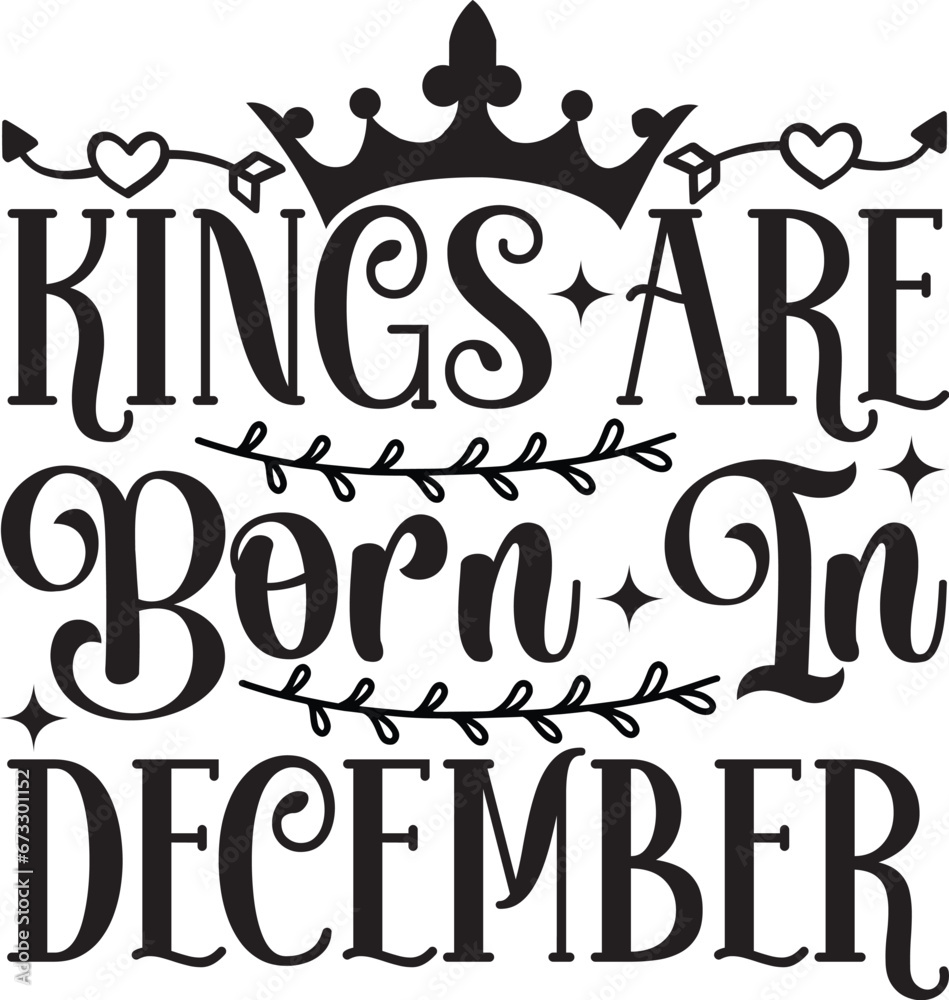 kings are born in december