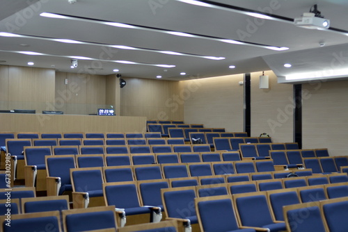 Large lecture hall in the teaching building