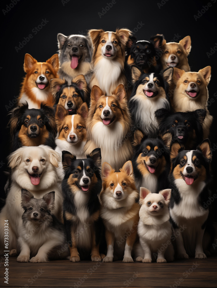 group of dogs group of dogs