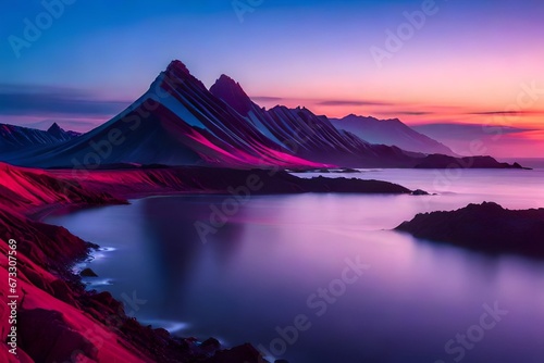sunrise over the mountains © Sofia Saif