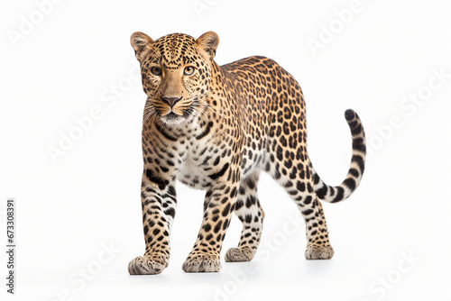 Leopard, Leopard In Front Of White, Leopard In White Background, Leopard In Front Of White Background 