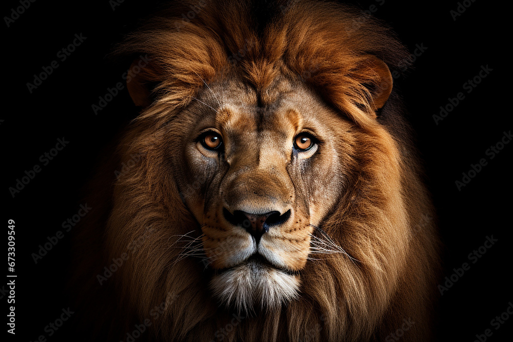 Lion, Portrait Of A Lion, Lion Head Portrait Lion, Portrait Of A Lion, Lion Head Portrait