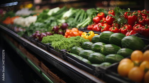 vegetables at the market