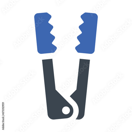Barbecue tongs Icon