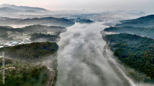 water fog