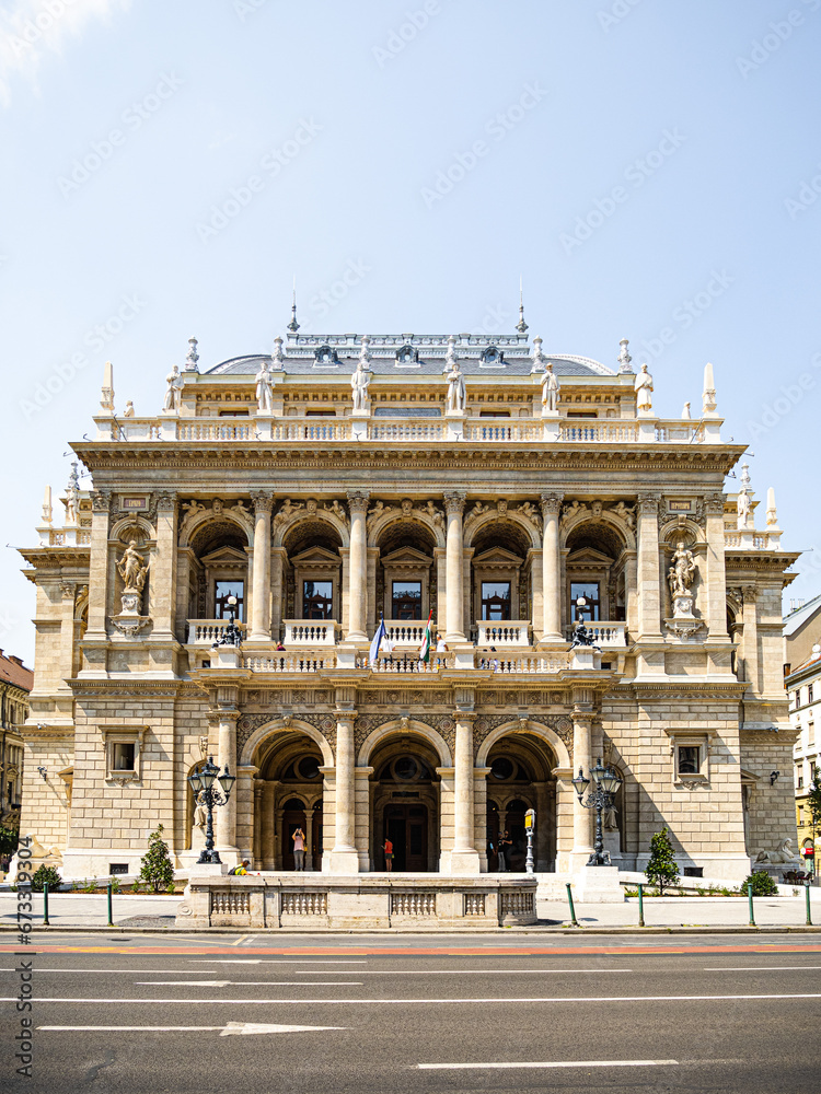 The Hungarian Opera House in Budapest