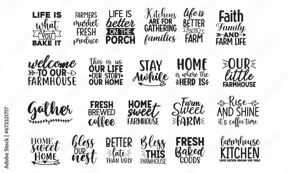 farmhouse svg bundle