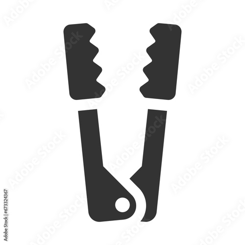 Barbecue tongs Icon