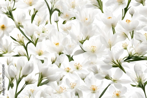 Coli Flowers in White colour generated by AI technology