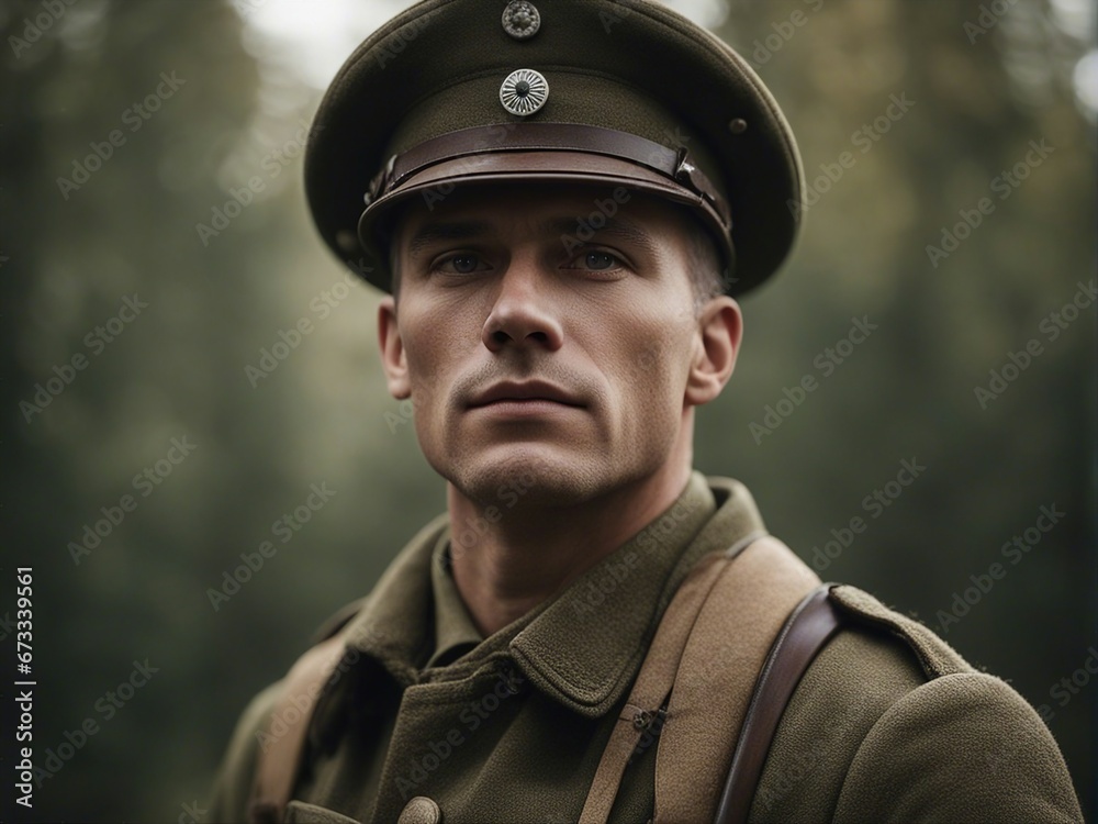 portrait of a german soldier from world war 2
portrait of a german soldier from world war 2