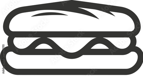 Subway Sandwich Icon
