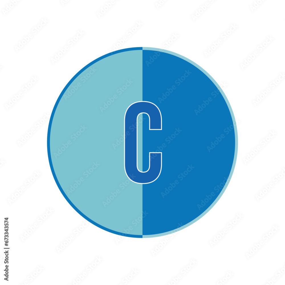 Initial Letter C Logo Template Vector Design