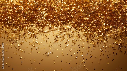 festive background with gold sparkles.