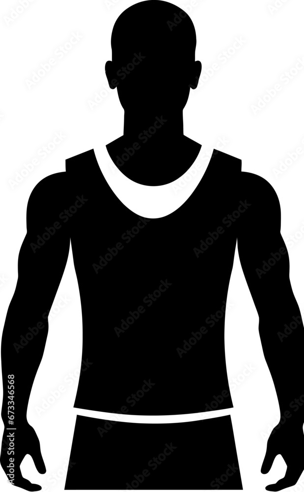 Fototapeta premium Athlete Icon