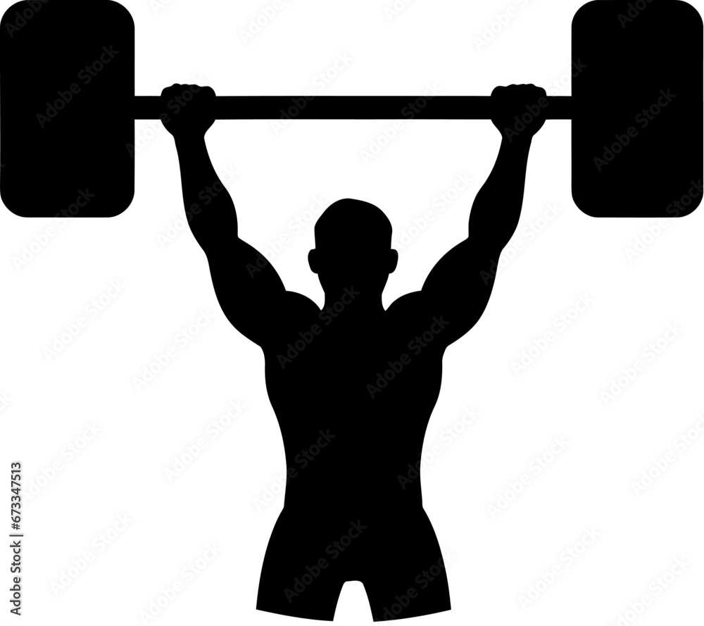 Naklejka premium Strength Training Icon