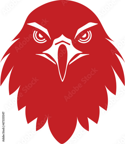 Eagle head icon design, Vector Illustration.