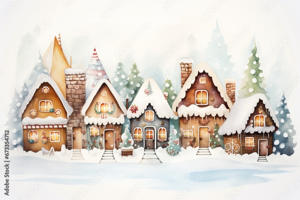 Whimsical Christmas Gingerbread Houses Delight Everyon