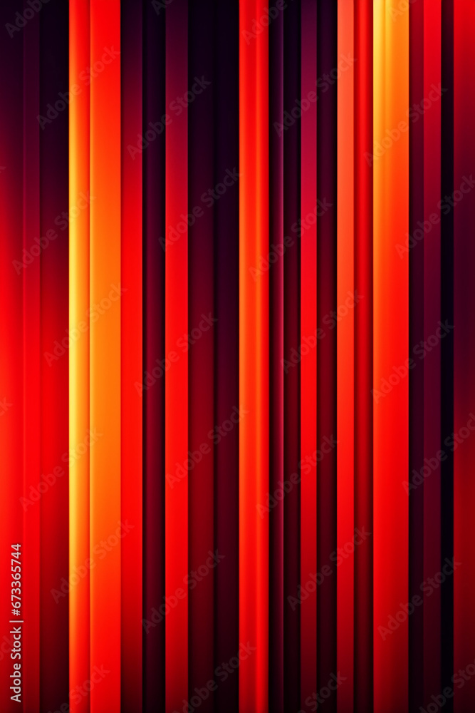 Fototapeta premium an abstract wallpaper with red background and orange strips