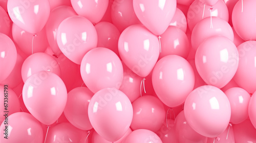 Balloons Birthday Background