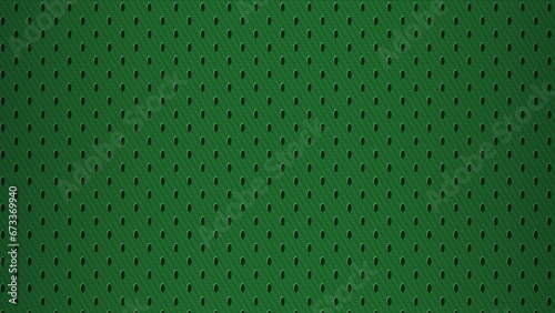 Seamless vector pattern repeating texture swatch jersey fabric athletic sports gear green