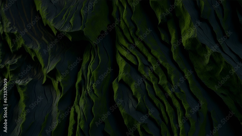 Obraz premium A carefully captured photograph of a tree bark texture, the image showcases the mesmerizing intricacies of the bark's surface.