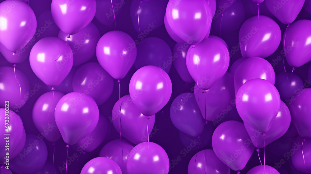 Purple Balloons Birthday Background Purple Balloons Birthday Background