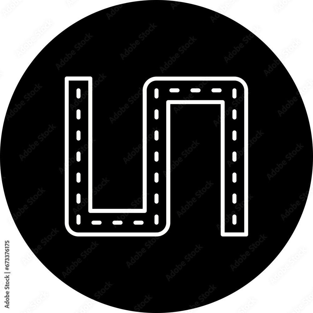 Obraz premium Road Icon