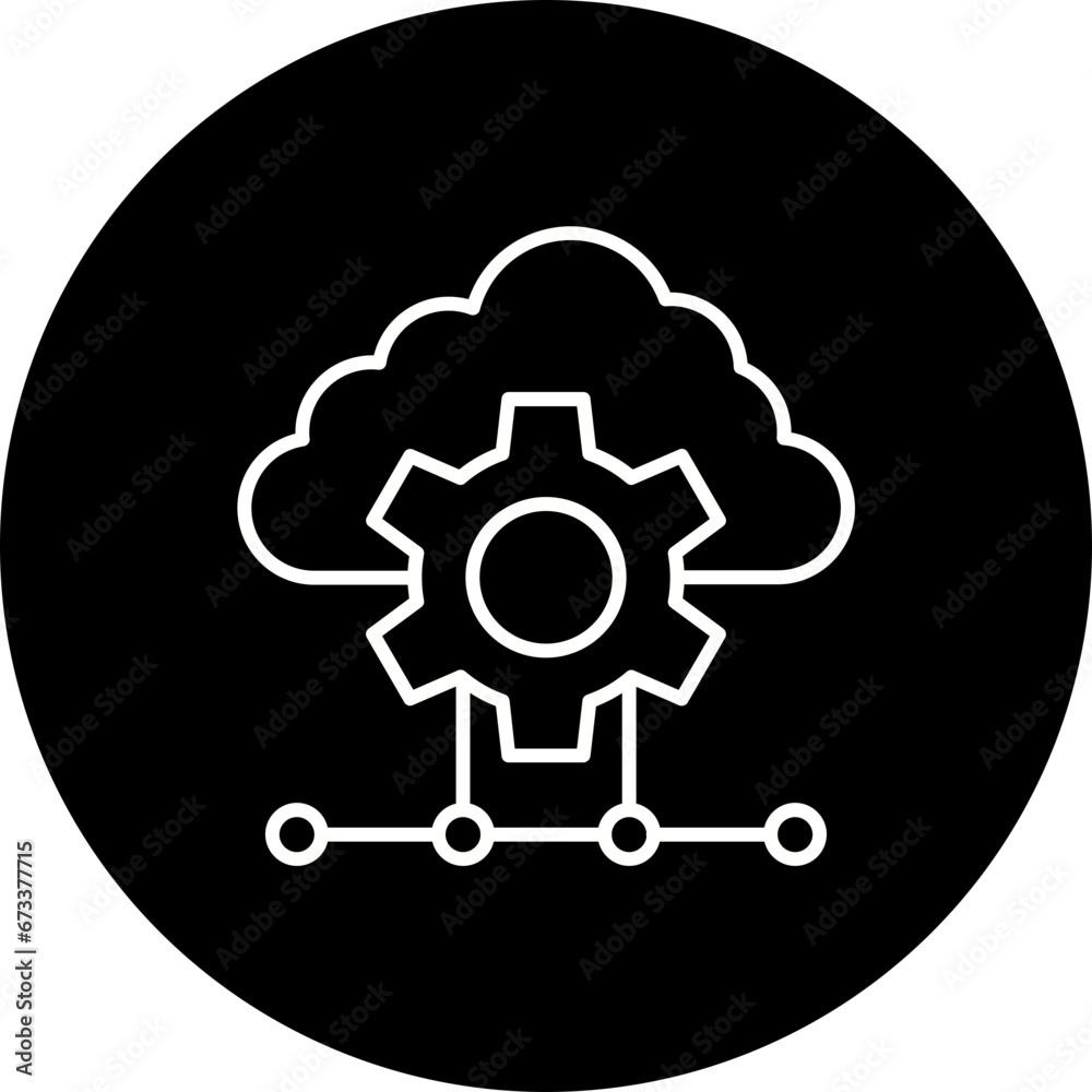 Cloud Settings Icon