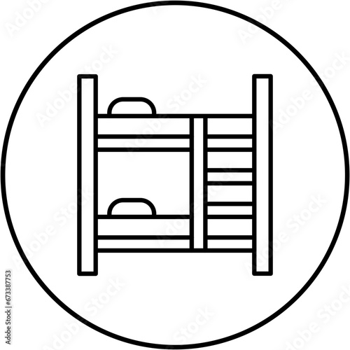 Bunk Bed Icon