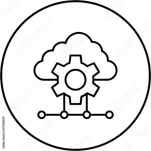 Cloud Settings Icon