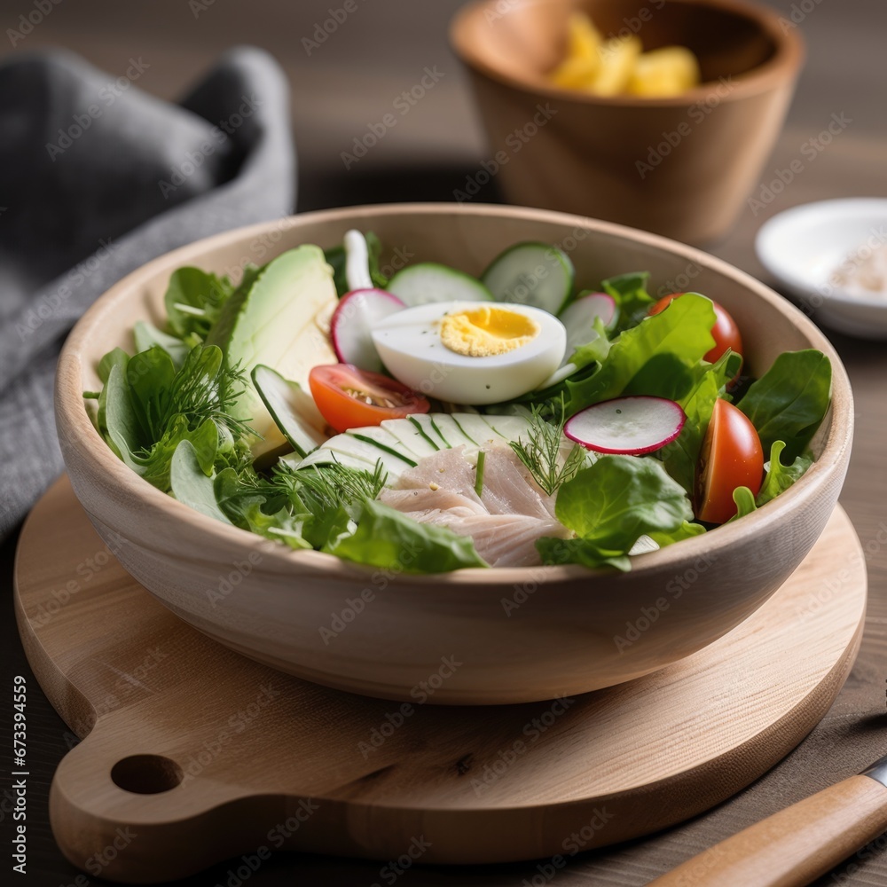Vegetable salad in a bowl Vegetable salad in a bowl