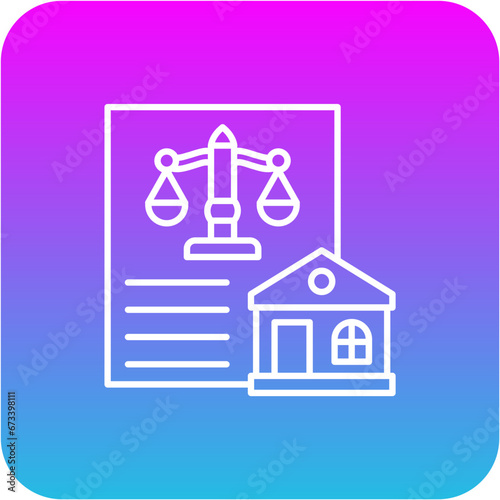 Property Law Icon