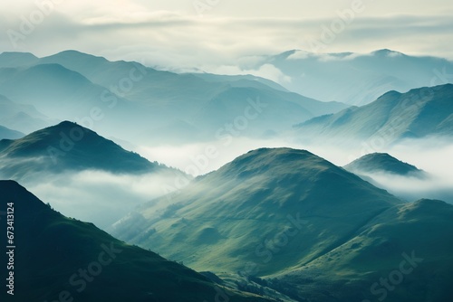 Majestic Mountain Landscape: Nature's Stunning Beauty