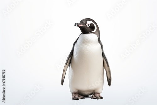 Penguin, Penguin Isolated On White, Penguin In White Background © Lahiru Gayashan