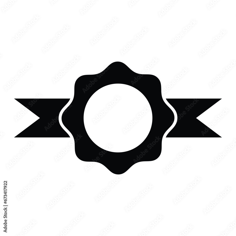 Medal Award Trophy icon logo design vector template illustration. EPS 10