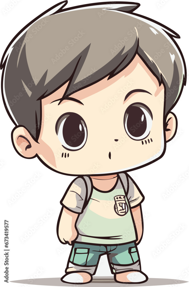 cute little boy cartoon vector illustration graphic design. eps10 cute little boy cartoon vector illustration graphic design. eps10