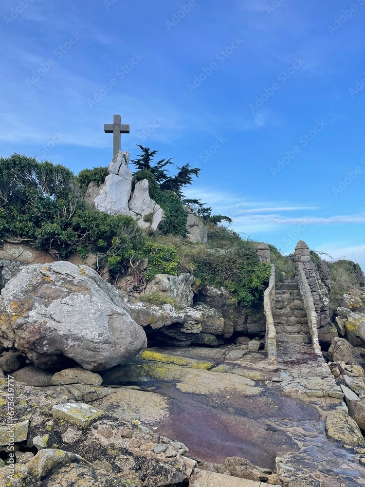 Fototapeta premium Ile Chausey Normandie