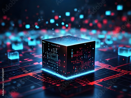Binary Cube Exploring Digital Frontiers in Blockchain, AI, and Technology